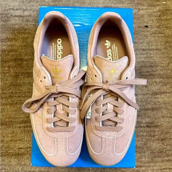 Adidas Sambas Pink New with Tags w Box sz 9 women / sz 7 men - Picture 3 of 10